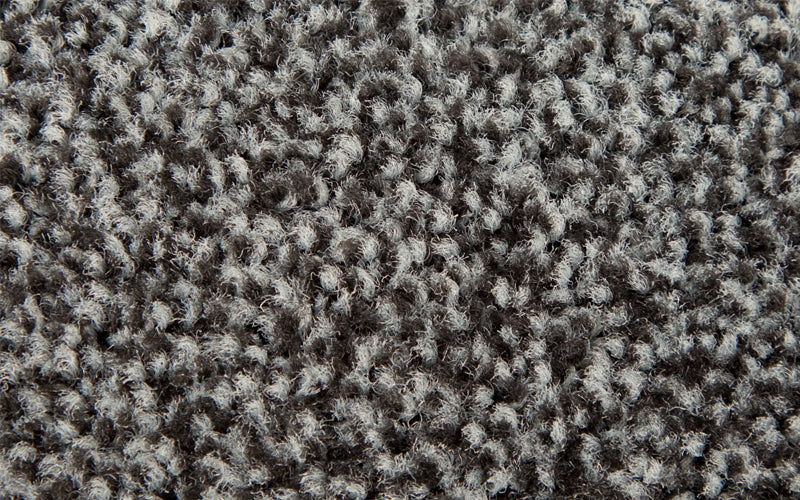 Close up image of the grey Entry Plush Mat. The Mat Group UK.