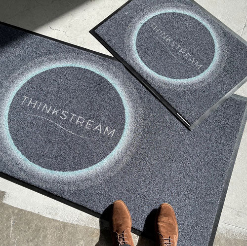 Insitu product image of PrintScraper Logo Mat for business. The Mat Group UK.