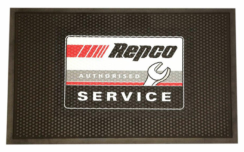 Full product image of Rubber Scraper Logo Mat
