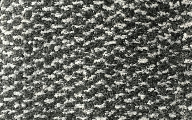 Close up image of the Black Granite Entry Plush Mat. The Mat Group UK.