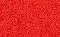 Close up image of the Clear Red Entry Plush Mat. The Mat Group UK. 