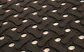 Close up image of the rubber design on the Comfort Flow Mat which is oil and grease resistant. The Mat Group UK.