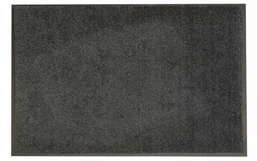 Full product image of the Black Mink Entry Plush Mat - Large. The Mat Group UK.