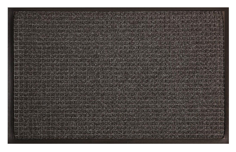 Full product image of the charcoal Waterhog Classic entrance mat. The Mat Group UK.