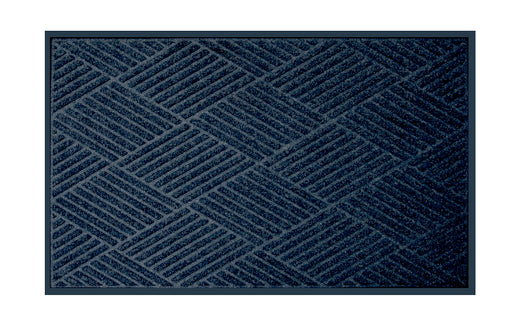 Full product image of the Navy Waterhog Premier Fashion Mat. The Mat Group UK.