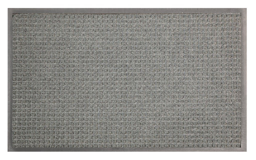 Full product image of the grey Waterhog Fashion Mat. The Mat Group UK.