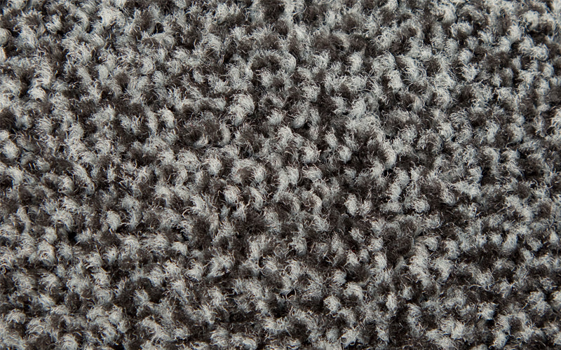 Close up image of the grey Entry Plush  Mat. The Mat Group UK.