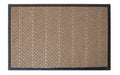 Full product image of the Camel Waterhog Eco Elite Mat with rubber borders. The Mat Group UK.