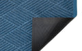 The Waterhog fashion mat has polyester edges but still has a rubber backing. The Mat Group UK. 