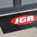 Insitu product image of Rubber Scaper Logo Mat for supermarket. The Mat Group UK.