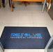 Insitu product image of PrintScraper Logo Mat at office entrance. The Mat Group UK.